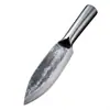 Cuchillo de Cocina Engrosado, Cuchillo para Cortar Árboles, Cuchillo Integrado Forjado para Cortar Bambú, Cuchillo Recto para Abrir Caminos y Despejar Senderos en Montañas al Aire Libre, Cuchillo para Leña con Revestimiento de Acero