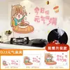 Pegatina de cocina transparente a prueba de aceite, impermeable, resistente al fuego, resistente a altas temperaturas, papel tapiz engrosado para paredes de estufa, azulejo y calcomanía de pared para campana extractora