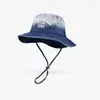 Sombrero de Pescador de Mezclilla Lavada, Sombrero para el Sol, Moda de Mezclilla Tendencia para Exteriores Senderismo Protección Solar Sombrero para el Sol, Sombrero de Pescador