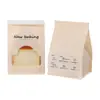 Bolsas para Empacar Pan Tostado, Pan, Galletas, Mochi, Bolsas Autoadhesivas, 450g, 250g, Empaque para Horneados, Bolsas de Papel para Empacar, Uso Comercial