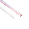 Barreira de água para soleira de banheiro transfronteiriça, tira impermeável para banheiros, barreira de água para bancada de pia de cozinha, barreira de água para vaso sanitário, sem adesivo, superfície lisa