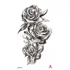 Adesivos de Tatuagem Florais Pequenos para Braço Inteiro e Costas, Geisha Borboleta Flor de Rosa Coloridos Criativos Peculiares Frescos Adesivos de Tatuagem