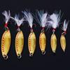 Cebo de lentejuelas de largo alcance Luya 3-20 g Patrón de pez víbora sanguijuela con anzuelo pluma pico de lentejuelas boca de caballo Cebo Luya