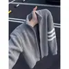 Toque macio / Camisa Masculina de Verão 2025 Solta Versátil Retrô com Lapela Manga Curta Azul Marinho Vermelho
