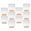 BT056-060 acrílico transparente tridimensional 2 mm placa de número de mesa de boda placa de asiento de mesa decoración de mesa DIY