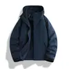 Chaqueta tres en uno nueva LuoTuo para hombres y mujeres, chaqueta de montañismo para exteriores a prueba de viento e impermeable, a prueba de frío