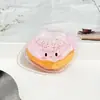 Clipe de vedação de desenho animado para torrada com frutas, clipe acrílico dupla face de PP, clipe de bumbum fofo para estudantes, item pequeno de alto valor