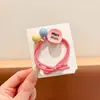 Cuerda para el pelo de goma linda con diseño de golpeo para niños, goma para el pelo de niñas, anillo para el pelo, cuerda para el pelo de alta elasticidad y duradera, accesorio para el pelo sin pelo para niñas