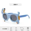Desenho Animado Novo Estilo Dachshund Silicone Macio Tpee Crianças Foto Proteção UV Crianças Óculos de Sol Polarizados Fofo