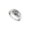 Anillo con alfabeto coreano inglés de moda para mujer, diseño de nicho, luz distintiva, lujo, sentido avanzado, dedo índice, 2022
