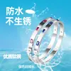 Pulsera Europea y Americana para Hombre y Mujer de Acero de Titanio Moda No Desvanecible Pulsera Diamante Sencilla Moda Temperamento Joyería Venta al por Mayor Pulsera