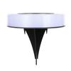 Luz LED subterránea solar para patio, luz de suelo para césped exterior, diseño de escalones de jardín, luz decorativa de ambiente paisajístico.