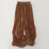 2025 Pantalones Largos Vintage Elegantes de Pierna Ancha con Estampado Colorido y Desbordante, Pantalones Holgados Elegantes tipo Culotte para Mujer