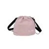 Bolso de Hombro con Cordón de Moda para Mujer 2026 Nuevo Estilo Coreano Bolso Cruzado Bolso Cubo con Cordón Texturizado Bolso para Teléfono Bolsa de la Suerte