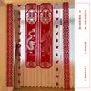 Decorações de Celebração de Casamento para o Quarto dos Noivos, Nova Casa, Sala de Estar, Guirlanda de Palavras Felizes de Veludo, Parede de Fundo, Conjunto de Decoração para Quarto de Casamento