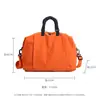 Bolsa de viaje portátil de gran capacidad para mujer, bolsa de viaje para viajes cortos, bolsa de equipaje impermeable, bolsa de mano, bolsa de equipaje ligera expandible
