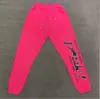 Conjunto de Sudadera con Capucha y Pantalones Sp5Der 555555 Rosa Inspirado en Celebridades de Young Thug