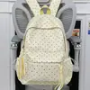 Mochila Fofa Estilo Japonês Simples e Fresca para Alunas, Bolsa Escolar de Alto Valor com Grande Capacidade para Alunos do Ensino Fundamental II e Médio