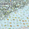 4X6Mm Largo Recto Punta Inferior Cristal Uña Portátil Decoración Decoración de Uñas Artísticas Celebridad de Internet Diamante para Uñas Artísticas Venta al por Mayor