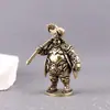 Nueva figura de dibujos animados vintage de latón macizo de Cerdo Bajie, General Yuan Shuai, modelo Bajie, adorno de latón de escritorio, artículo de artesanía