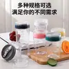 Copo de Vidro Transparente para Aveia com Tampa, Copo Selado para Café da Manhã, Pote Mason, Copo Grande para Salada Doméstico, Copo para Iogurte Atacado