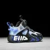 Zapatos de Baloncesto Antideslizantes Resistentes al Desgaste de Moda para Niños, Modelo Primavera 2026 con Hebilla Giratoria, Zapatos Deportivos de Cuero para Correr