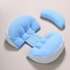 Almofada de Gravidez, Almofada de Dormir para Gravidez, Almofada de Cintura em Forma de U, Núcleo Interno para Suporte da Cintura e da Barriga, Almofada para Dormir de Lado Pós-parto para Mulheres Grávidas e no Pós-parto