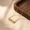Collar Geométrico de Moda Minimalista de Cobre Microincrustado de Venta Caliente Transfronteriza para Mujer, Joyería de Cadena para Clavícula de Zirconia de Lujo Ligero de Nicho de Alta Gama