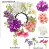 Flores artificiais, peônias, hortênsias, castiçais, decoração de casamento e casa, flores de seda, arranjos florais, artesanato, decorações internas, adereços para fotos