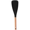 Amazon Venta Caliente Blanco Leche Mango de Madera Utensilios de Cocina de Silicona Juego de 12 Piezas Barril de Almacenamiento Antiadherente Espátula Cuchara Herramienta para Cocinar