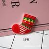 Diy acessórios de decoração de Natal Papai Noel boneco de neve muleta crianças acessórios para o cabelo geladeira adesivo sapato chapéu decoração material