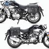 Muscle car Lobo adequado para Haojue TR150E bolsa lateral retro caixa lateral modificação bolsa para capacete impermeável liberação rápida especial