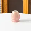 Tazón de Matcha con Forma de Corazón Estilo Japonés con Pico, Tazón con Lazo, Soporte para Batidor de Té, Más Vendido en Amazon, Venta Directa desde Changji