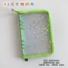 Caderno de Folhas Soltas Estilo Ins Coreano Estrela 6 Furos PVC Capa com Zíper Planejador Álbum de Fotos Coleção de Cartões de Idol Guka