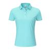 Polos de Trabalho de Manga Curta com Lapela Personalizadas para Homens e Mulheres, Uniformes de Fábrica, Polos Business com Toque Gelo, Sensação de Alto Nível Masculina