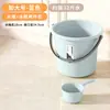 Cubo de Lavandería Grueso y Duradero, Cubo de Plástico para el Hogar, Cubo de Baño para Dormitorio Estudiantil, Cubo Grande para Almacenamiento de Agua, Cubo de Agua al Por Mayor