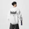 Sudadera Pesada para Hombre Estilo Americano Juventud Masculina 2025 Nuevos Tops de Otoño Marca de Moda Holgada Ropa para Parejas Niños