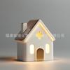 Decoração de ambiente de luz noturna escandinava translúcida de cerâmica translúcida de alta venda no exterior, presentes de Natal, decoração de casa e mobiliário