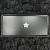 Flor de Sapato de Cristal Estilo Coreano Flor de Sapato de Prata de Alta Qualidade Joia de Sapato de Diamante Removível de Uma Peça DIY