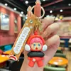 Série Loja de Desenho Animado Pingente Chaveiro Fofo para Meninas, Chaveiro Boneca Melodia de Inverno, Pingente Boneca Estudante