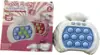 Juguete de presión POP IT transfronterizo para niños, pato, máquina de juego de empuje rápido, control de roedores, pionero, hámster, rompecabezas, descompresión
