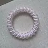 Elástico de Cabelo Cordão de Telefone de Verão Dopamina Simples Versátil Corda para Rabo de Cavalo Alta Elasticidade Faixa de Cabelo Elástico de Cabelo