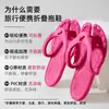 Pantuflas Portátiles Desmontables para Viaje para Hombres y Mujeres, Plegables Ultra-Delgadas para Viaje, Hotel, Baño, Refrigerantes