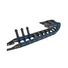 Cadena de Arrastre Universal de Plástico de Ingeniería Portacables para Máquinas Herramienta Cadena de Arrastre Silenciosa Cadena de Tanque de Plástico Tubo de Canalización de Cables Cadena de Tanque