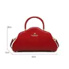 Bolsos de Mujer Europeos de Moda Comercio Exterior Transfronterizo Bolso Cruzado de Hombro Color Sólido Brillante Bolso de Mano de Mujer de Gama Alta Color Sólido