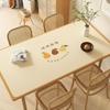 Mantel Escandinavo de Alta Gama Impermeable y a Prueba de Aceite Sin Lavado Anti-Escaldaduras Mantel de Cuero para Mesa de Comedor Mantel para Mesa de Centro Tapete Protector de Escritorio