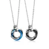 Accesorios de Venta Caliente para Comercio Electrónico Transfronterizo, Colgante de Acero Inoxidable con Círculo Tridimensional Incrustado de Diamantes a la Moda, Artículo de Joyería de Diseñador