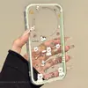 Adequado para Capa de Celular Huawei Mate80, Novo Modelo Personalizado Mt80Promax Desenho Animado Transparente Criativo Bolo West Highland