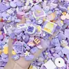 Jin Mix Desenho Animado Brilhante Acessórios de Joalheria DIY Cola Creme Resina Pequenos Acessórios Orifício para Presilha Material Fivela de Sapato