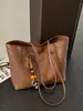 Bolso Tote Tejido Nuevo 2026 para Mujer, Bolso de Hombro de Gran Capacidad, Bolso de Mano Versátil para el Trabajo, Bolso Coreano con Bloques de Color para Mujer